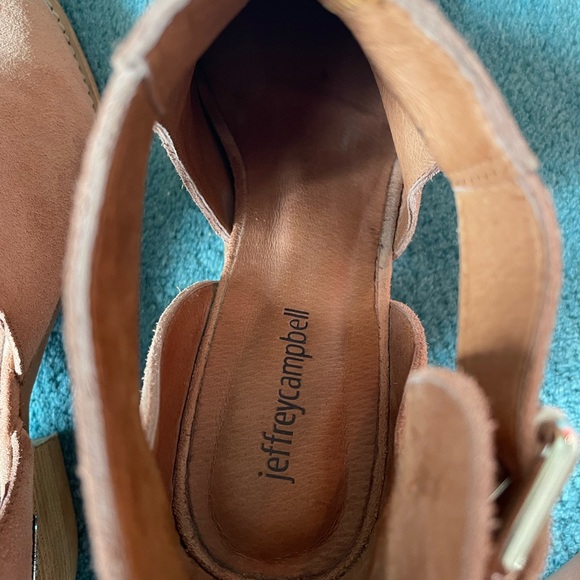 Jeffrey Campbell Woodruff suede cutout bootie | Blush | 9 - Picture 11 of 14